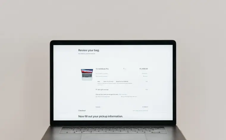 Analyse d’une fiche produit sur écran